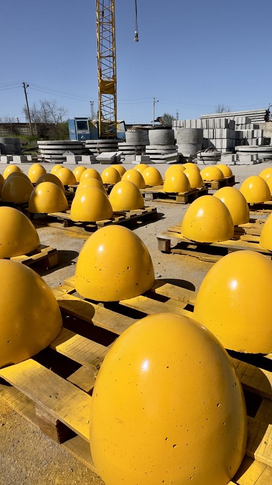 Железо бетонные изделия - полусферы