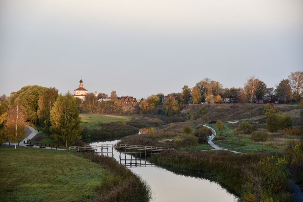 Суздаль. Утро.