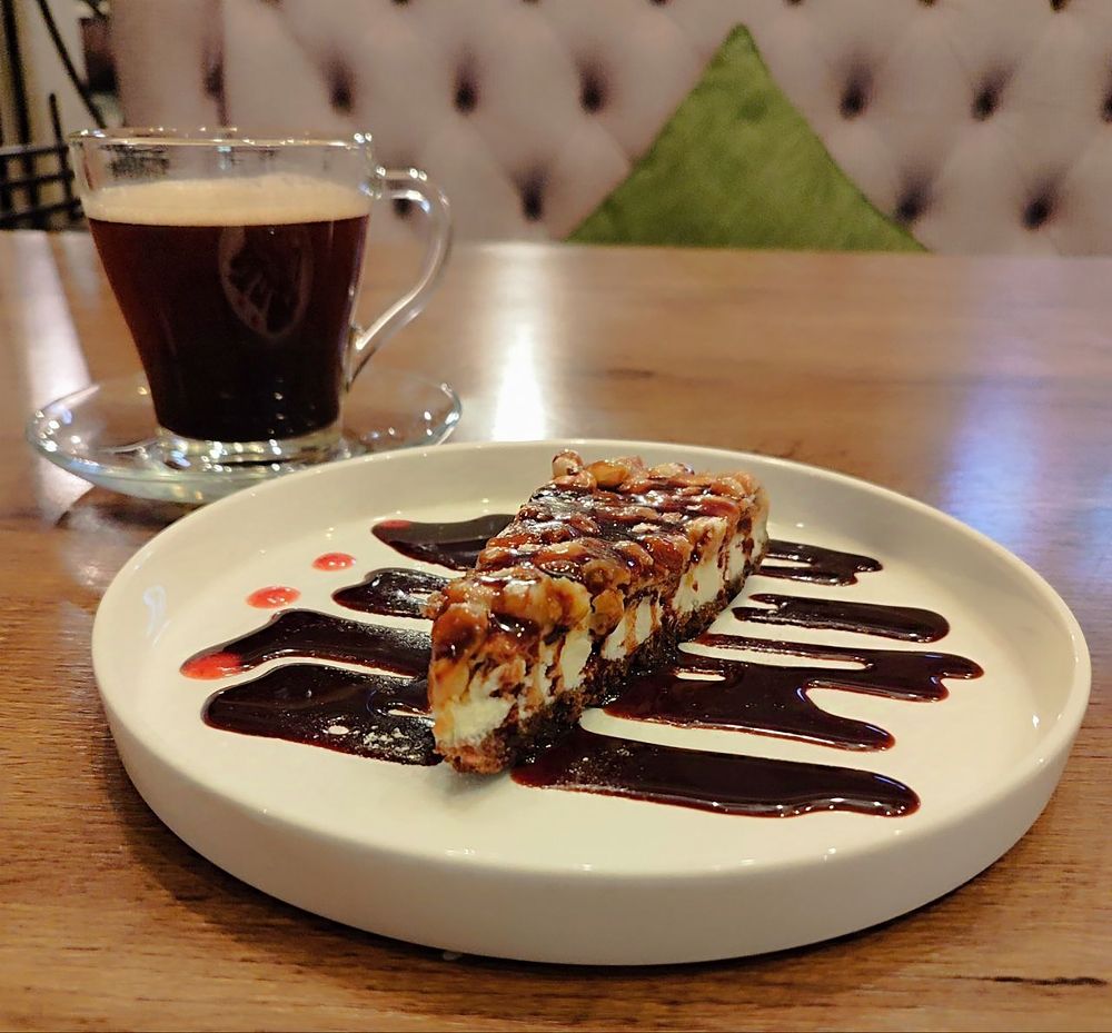 Ореховый чизкейк