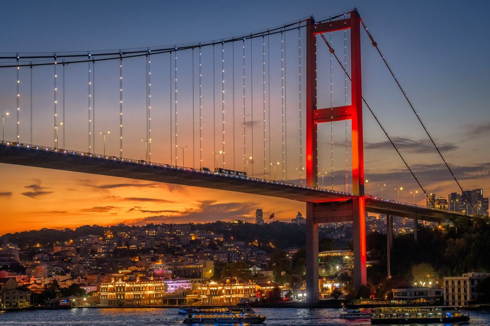 Босфор. Тысячи огней.