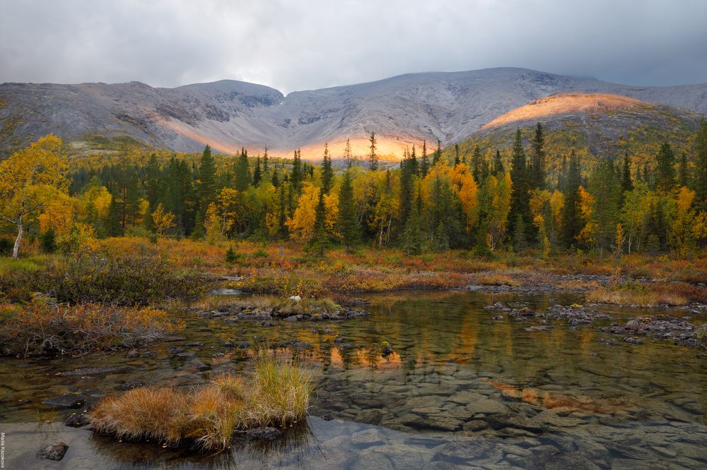 Первый луч солнца, Хибины
