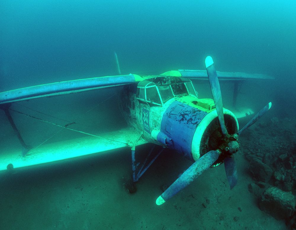 An2 at the bottom of Lazurny querry