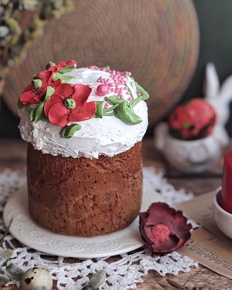 Маковый кулич