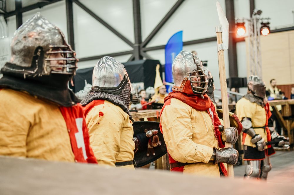 Going into battle soon