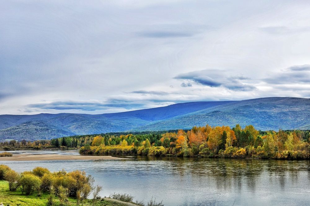 Осень на реке Иркутск