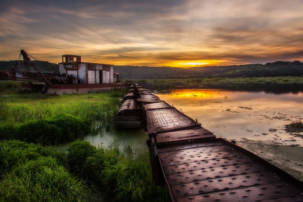 Золото вечернего неба