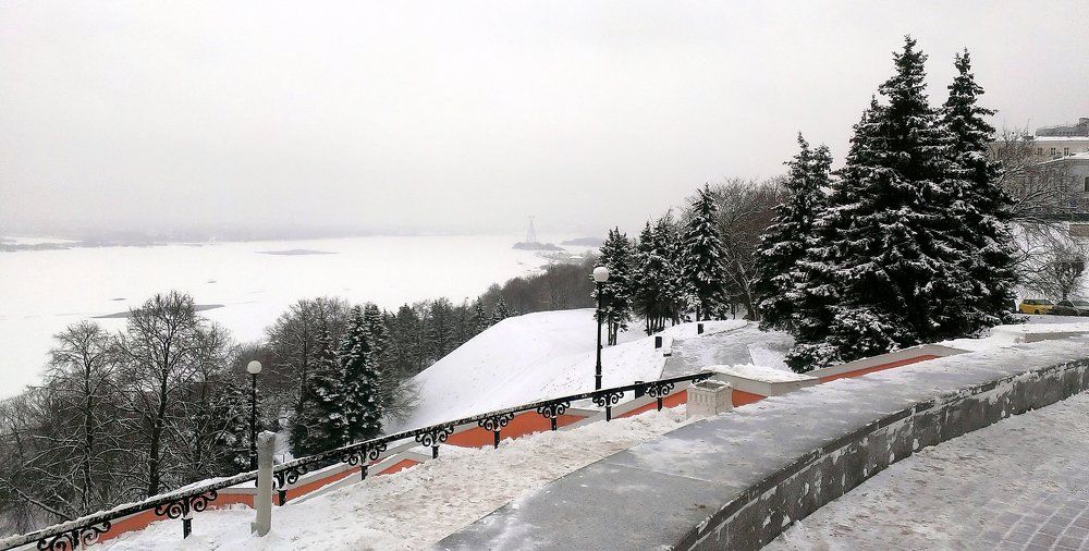 Волга-матушка зимой