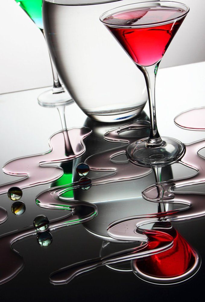 Разное стекло....