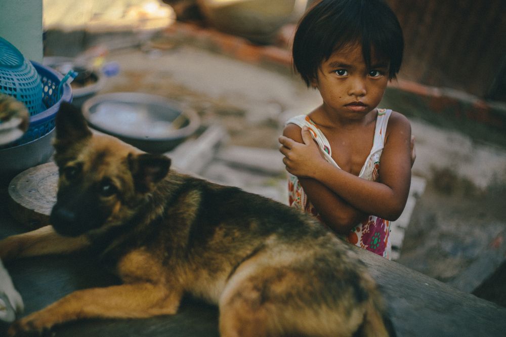 Вьетнамская девочка