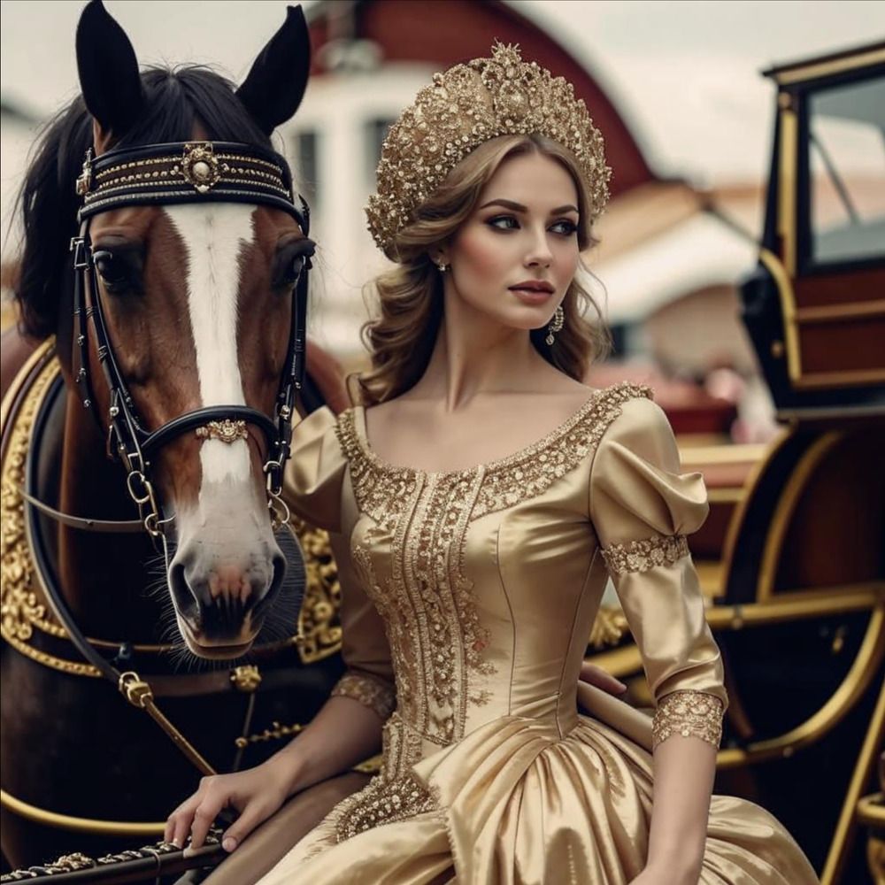 Постановочная фотография, женский портрет