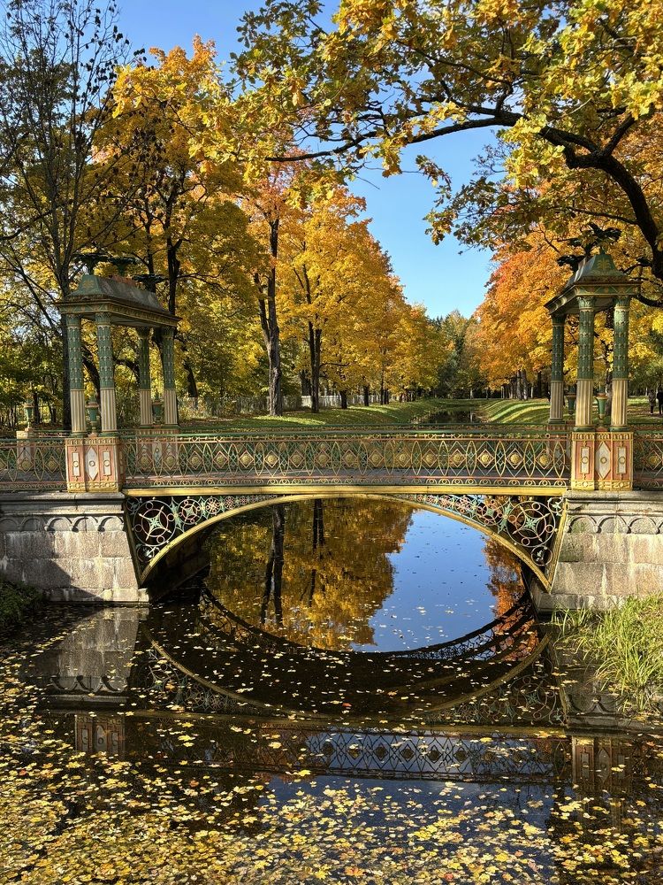 Китайский мост в парке Царского Села