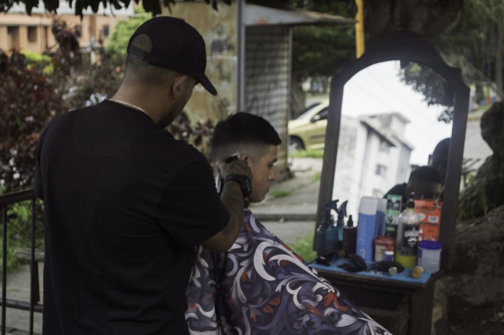 Barberia; corte y estilo