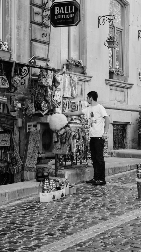 Уличный рынок Баку