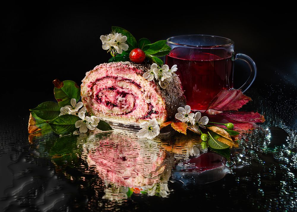 Десерт "Осенняя вишня!"