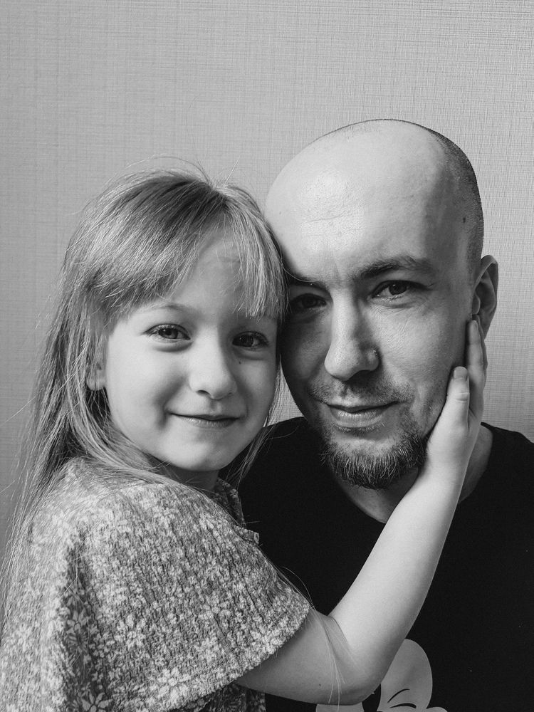 Папа и дочка