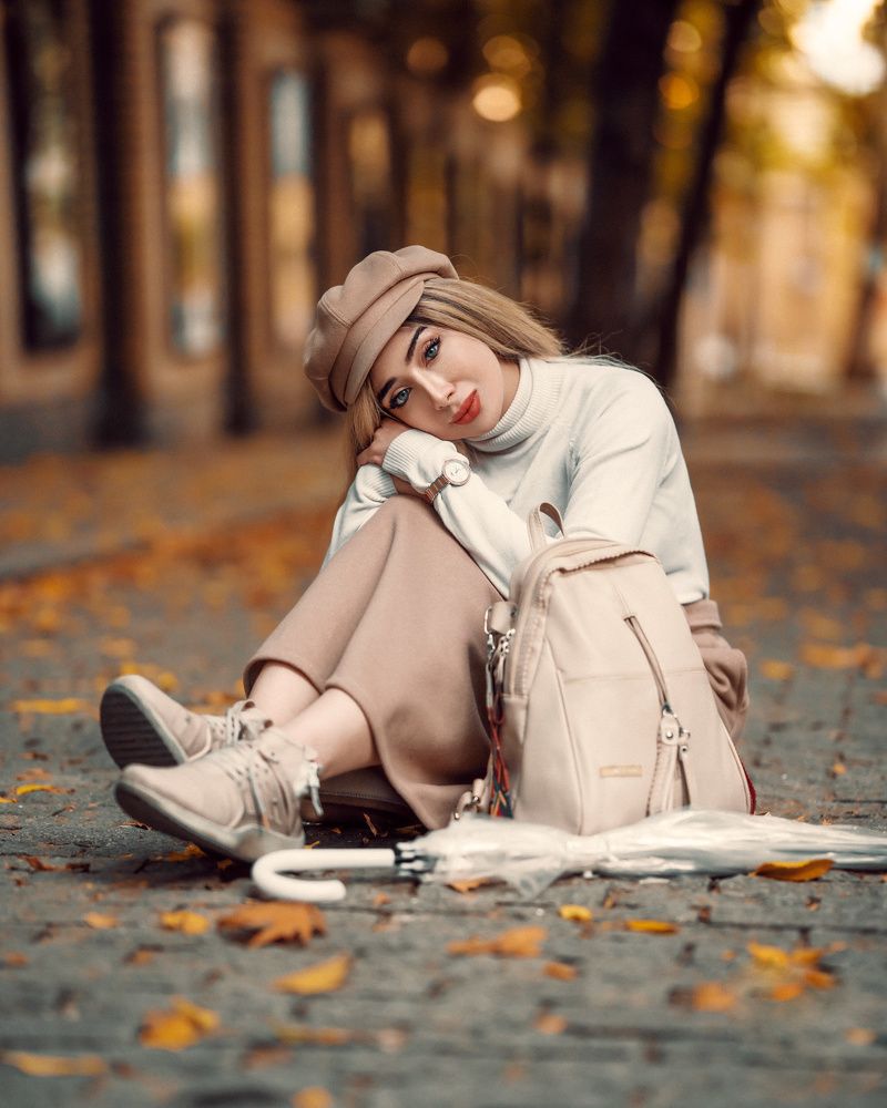 portraite fall fashion