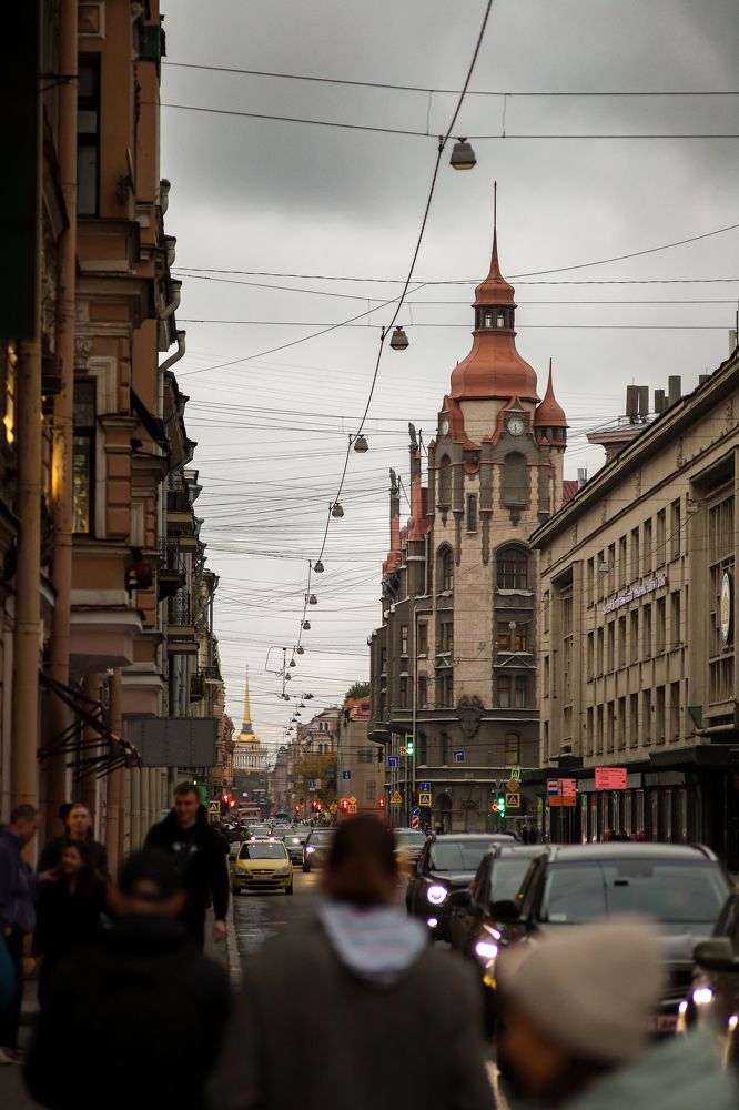 a street in St. Petersburg