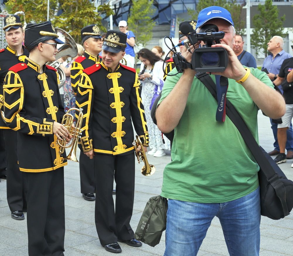 Фотограф за работой