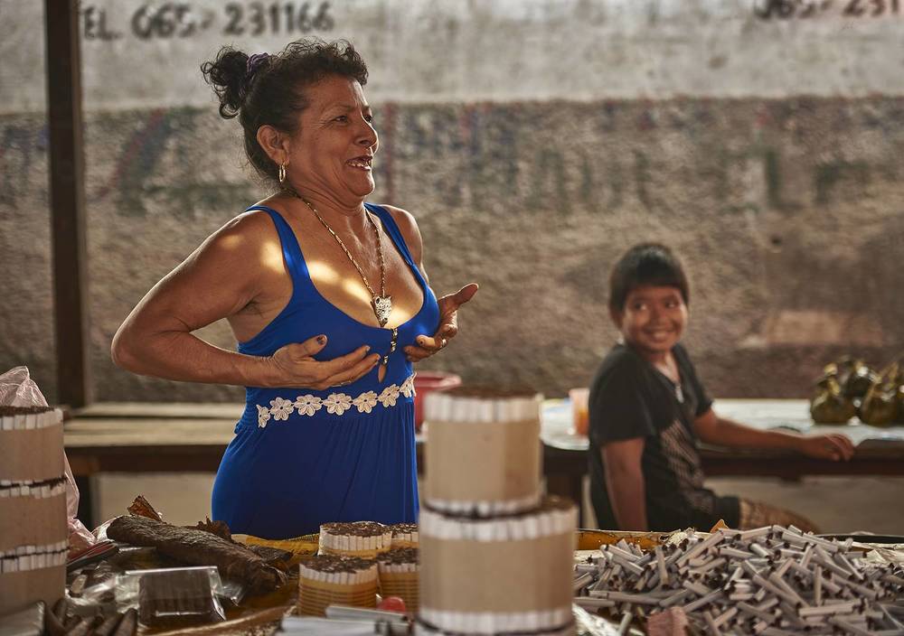 WHAT SHE IS SELLING??