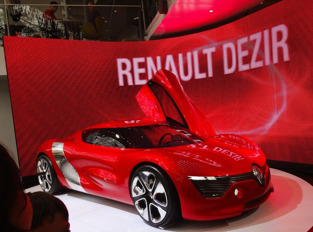 Renault DeZir - электрический концепт-кар