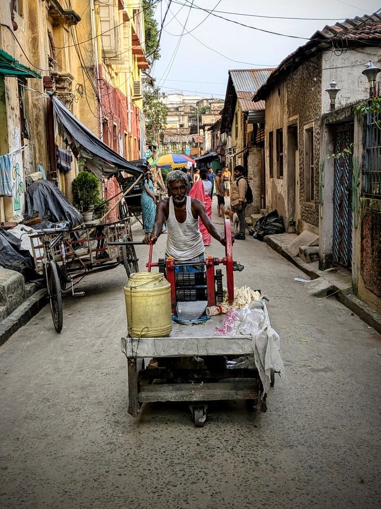 Sweet Refreshment: The Sugar Cane Seller