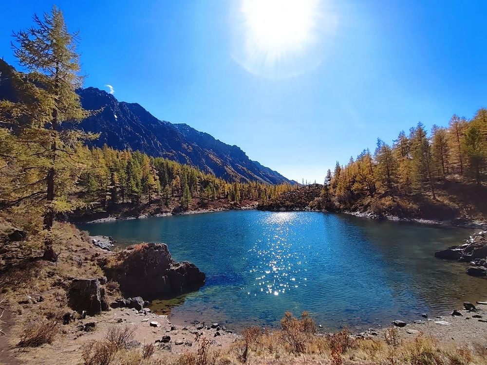 Горное озеро