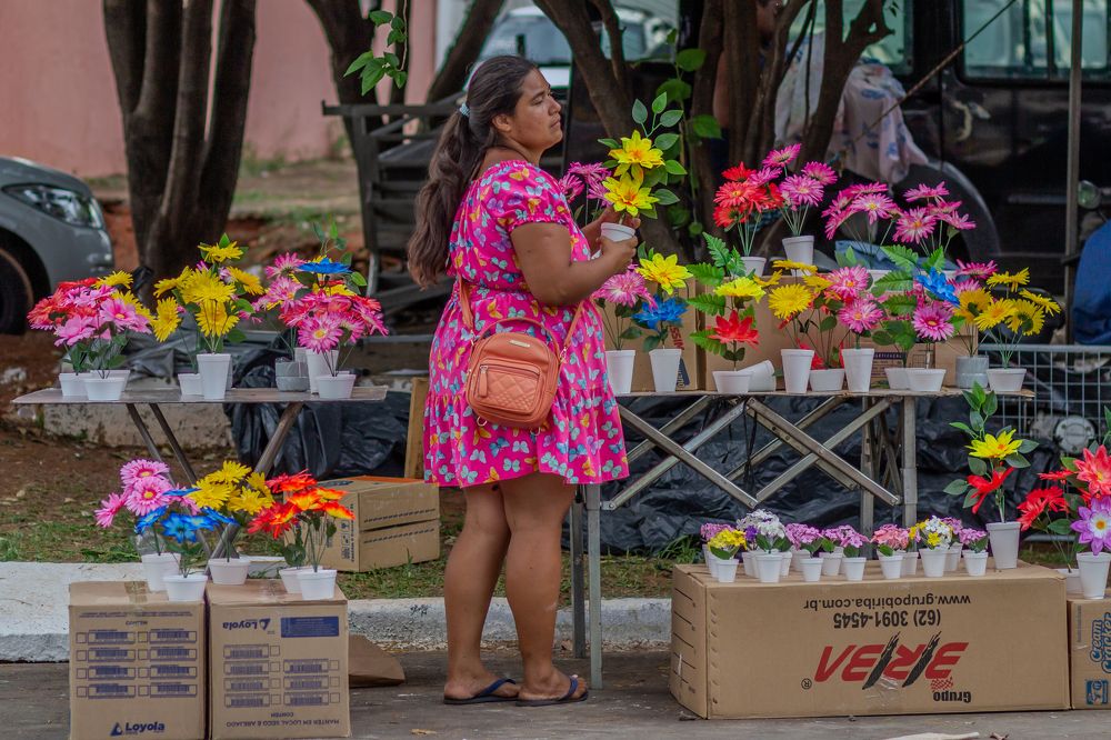 Flower seller.