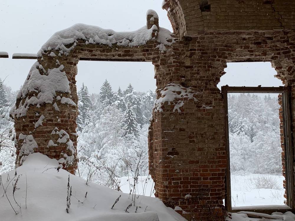 Усадьба Тёплое, Знаменская церковь, 1797г.