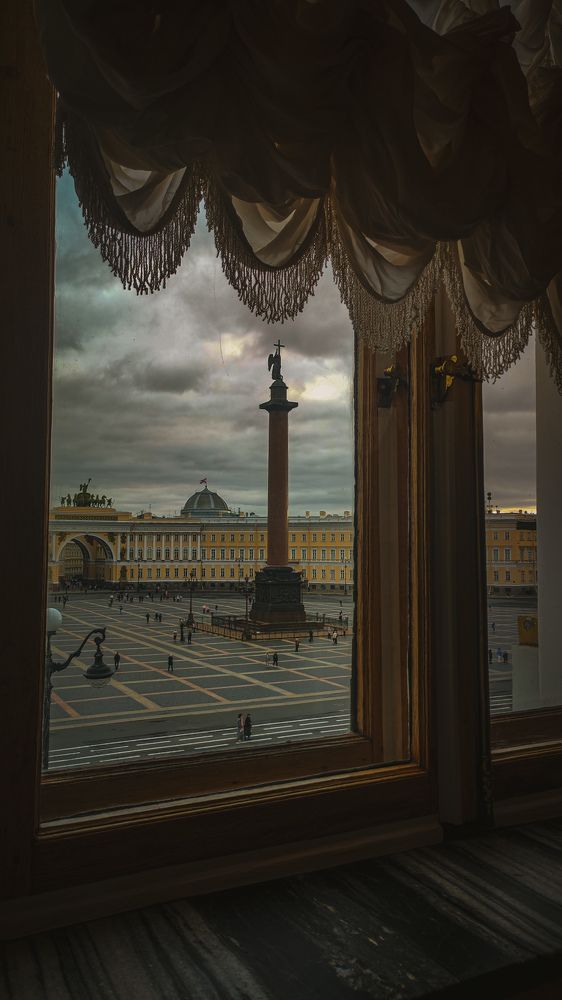 Эрмитаж. Вид из окна.