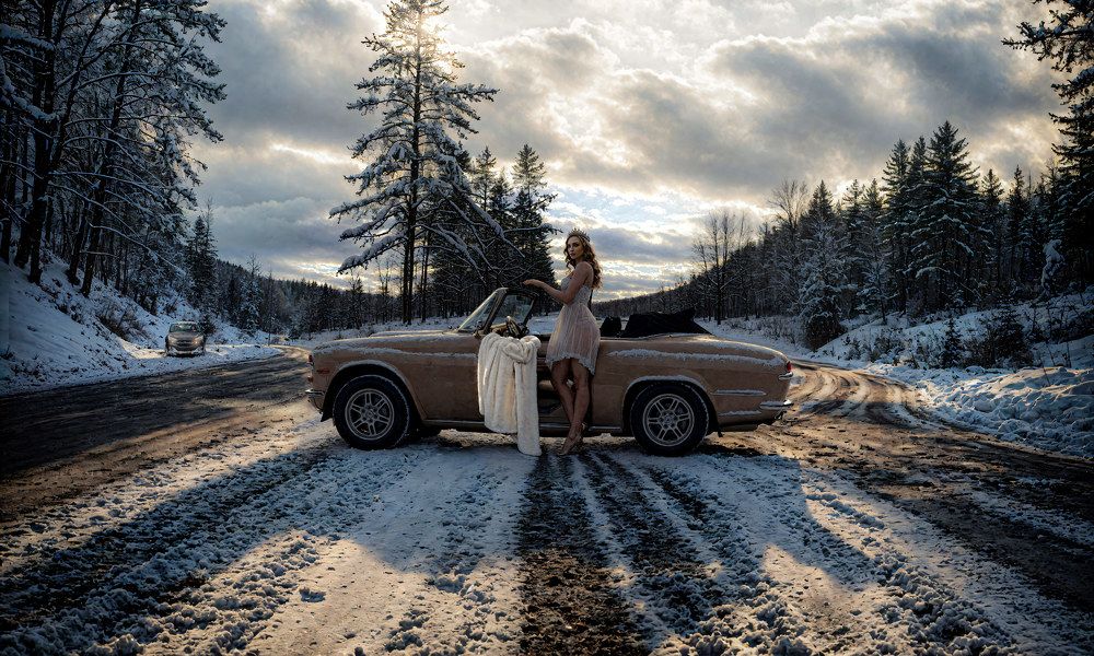 Зимой в России на летней резине