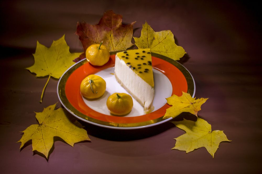 Autumn cheesecake/Осенний чизкейк