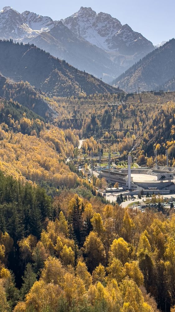 Золотая осень в Алматы