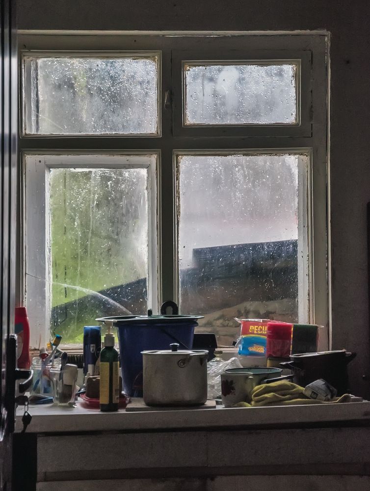 Окно в детство, не постановочной натюрморт.