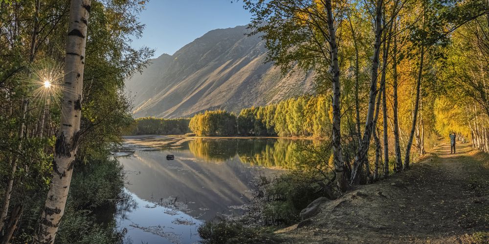 Вечерний свет.