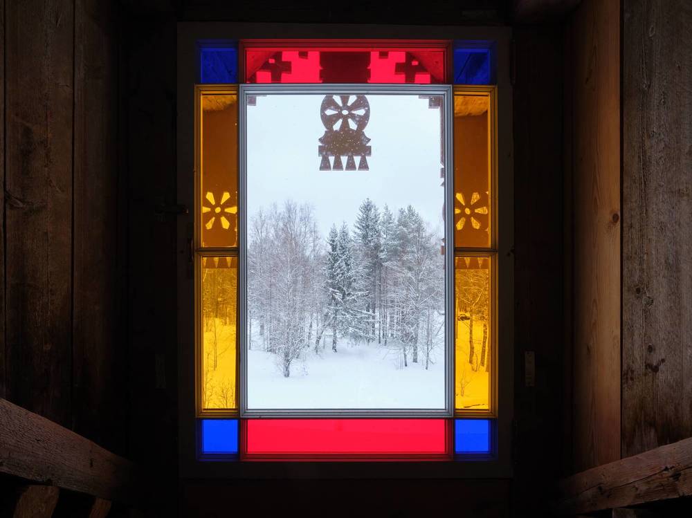 Зима в чухломском лесу