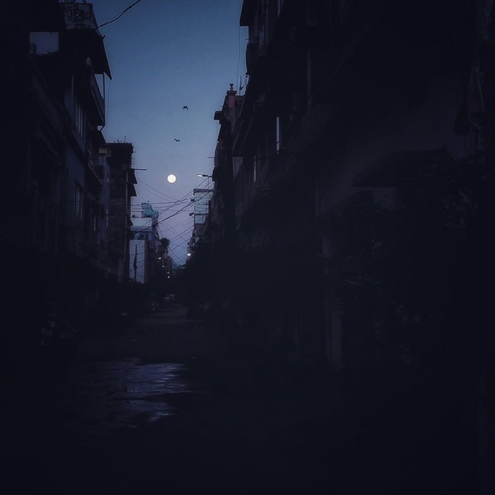Peeking Moon