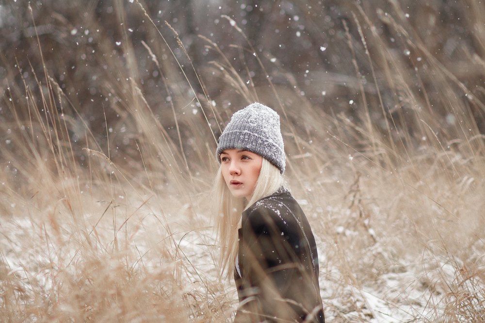 первый снег