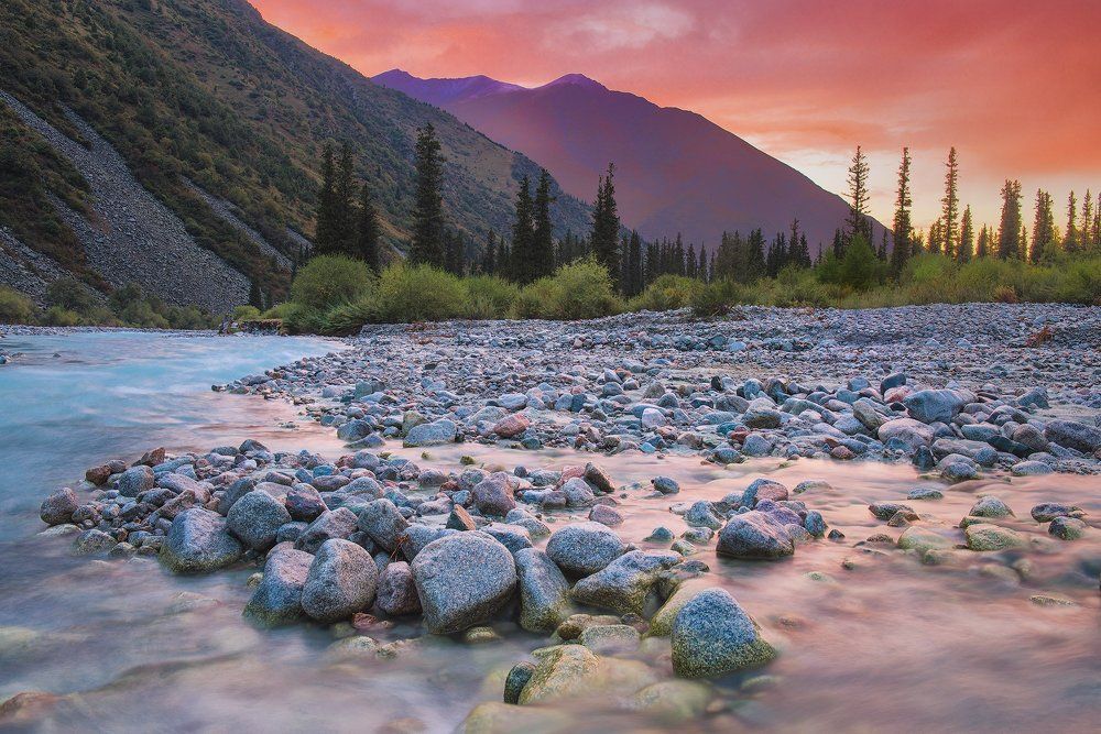 Закат в Ала-Арче