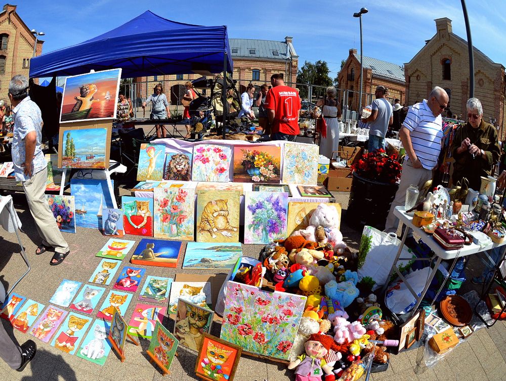 На базаре...