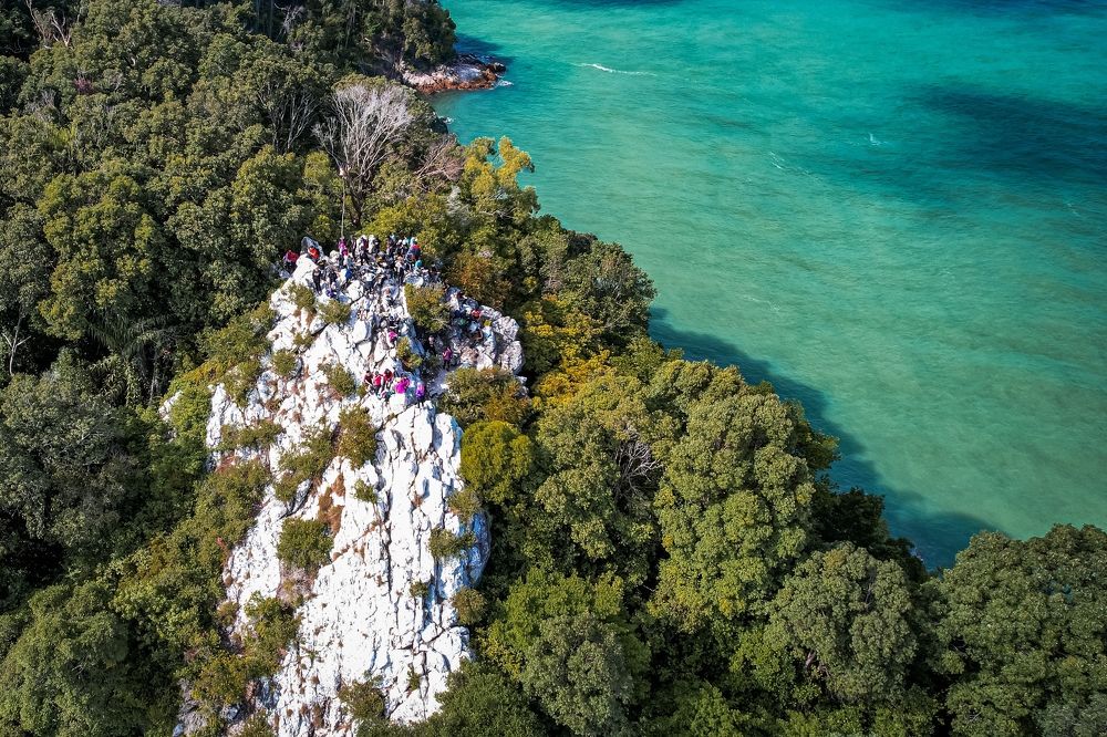 The beauty of a bird's eye view of Bukit Batu Putih