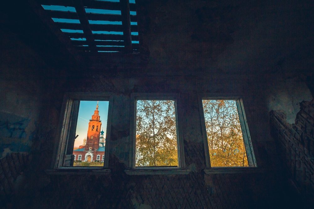 Три окна. Чердынь