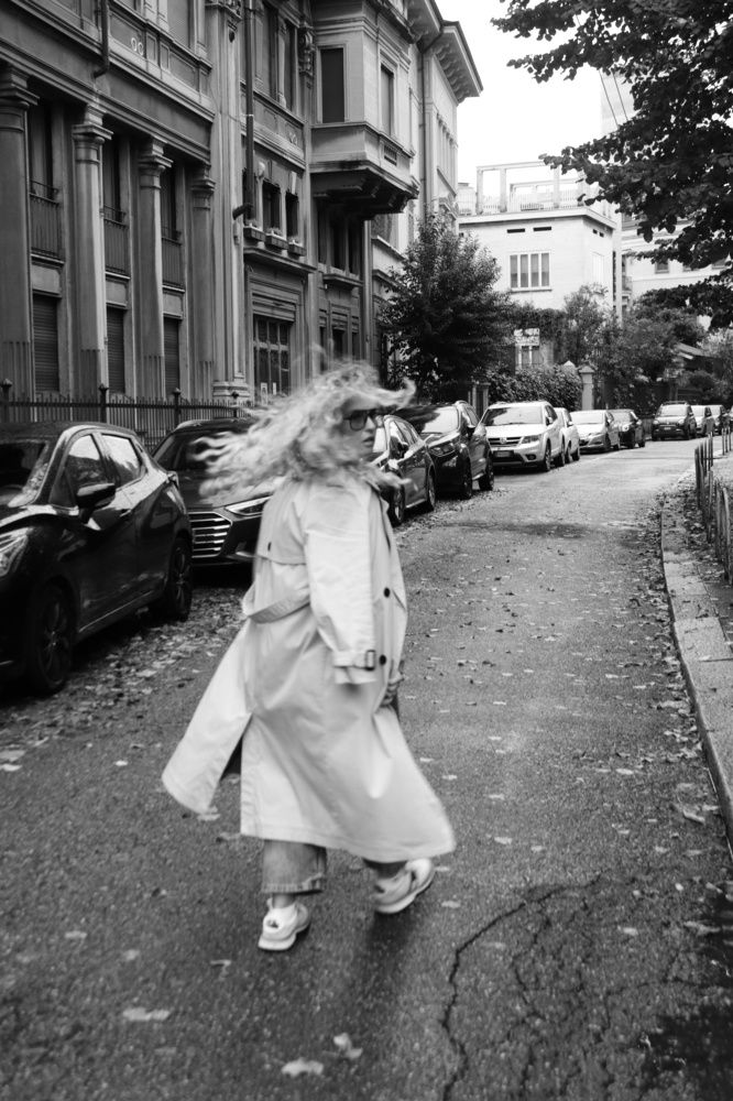 Russian girl. Ganster