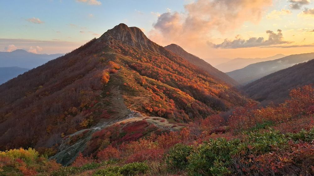 Гора 'Маврикошка' на закате