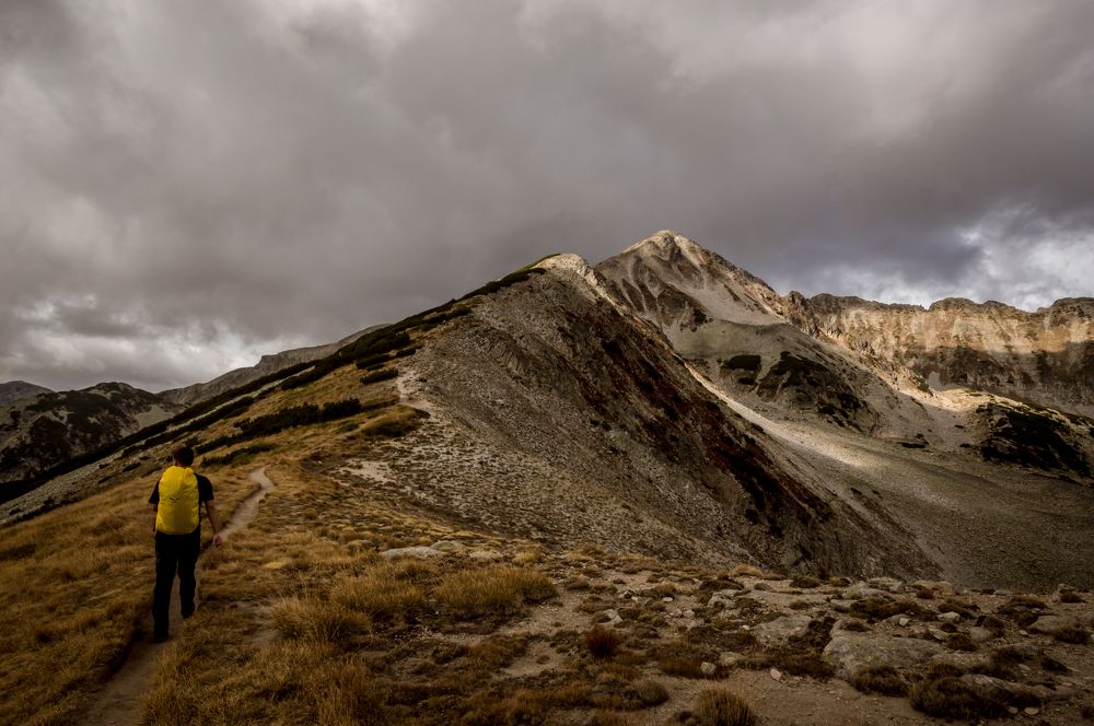 To the top of the mountain