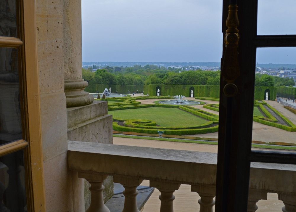 Версальский дворец. Вид из окна