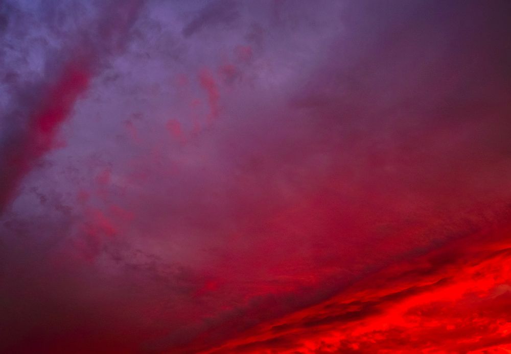 Огненные облака