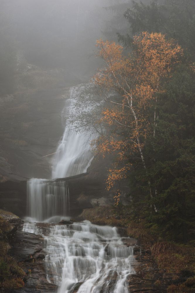 Autumn at the Waterfall