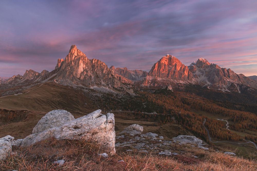 Passo di Giau in Autumn