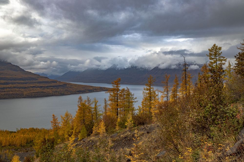 Осень пришла на плато Путорана