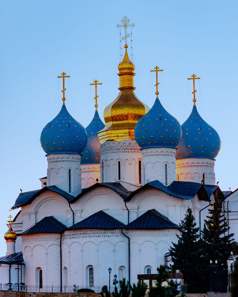 Annunciation Cathedral, golden hour